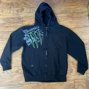 Monster energy zip clearance up hoodie